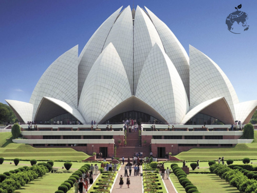 Bahai Temple also lotus temple